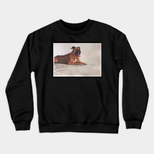 Boxer dog Crewneck Sweatshirt